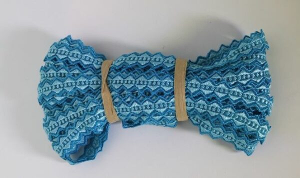 Passamaneria Pizzo Tulle Ricamato - immagine 4